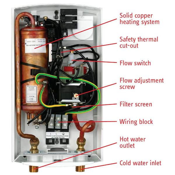 Tankless Electric Water Heater Dhc 10
