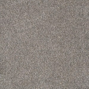 Topaz I - Hideaway - Beige 40 oz. SD Polyester Texture Installed Carpet