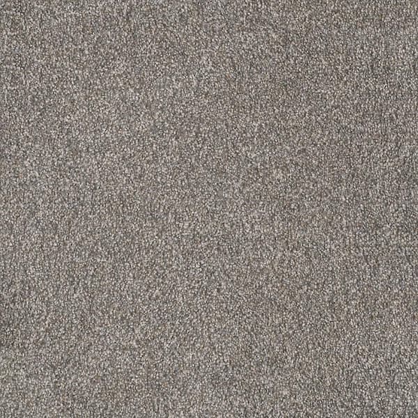 Home Decorators Collection Topaz I - Hideaway - Beige 40 oz. SD Polyester Texture Installed Carpet