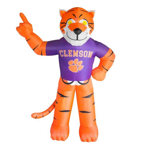 logobrands 7 ft. Clemson Tigers Inflatable Mascot