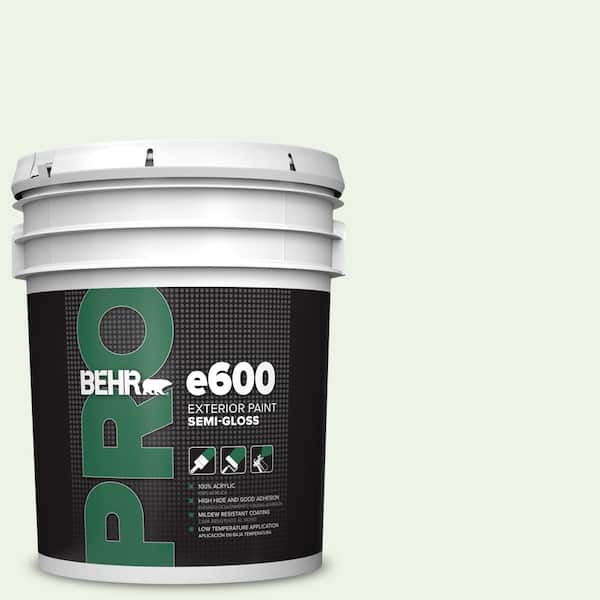 BEHR PRO 5 gal. #440A-1 Parsnip Semi-Gloss Exterior Paint