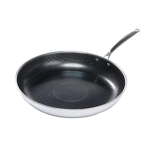 Ceramic QR 11 in. Ceramic/Stainless Frying Pan