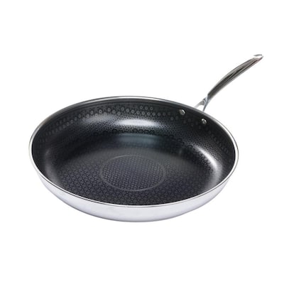 Alsasa® 11 Aluminum Comal Skillet with Cast Aluminum Handles