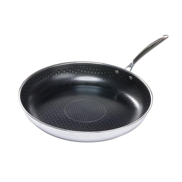 Heavy French Steel Oval Fry Pan - 16 Length