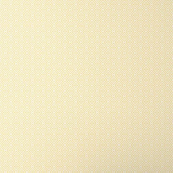 Tile White and Yellow Non-Pasted Wallpaper Roll (Covers approximately 52 square feet)