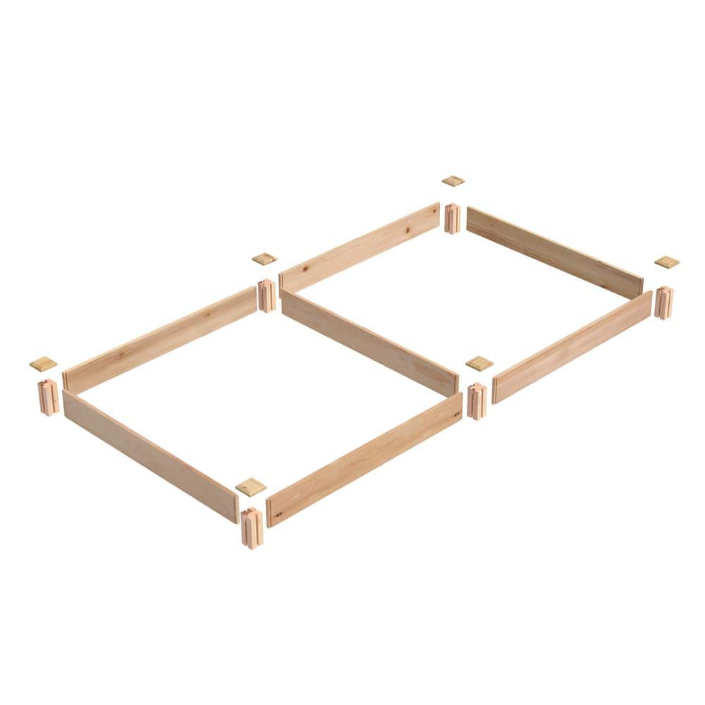 96" L x 48" W x 5.5" H Cedar Raised Garden Bed