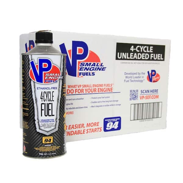Unbranded VP Small Engine Fuel 4-Cycle 94 Octane Ethanol Free (8-Pack)
