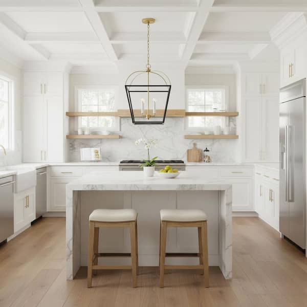 Tate 4-Light Black Pendant Light