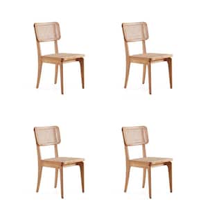 Giverny Nature Cane Dining Side Chair (Set of 4)
