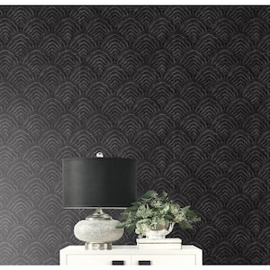 Black - Wallpaper Rolls - Wallpaper - The Home Depot