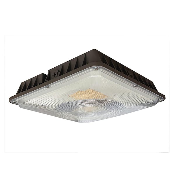 5500 Switch Hardwired Integrated LED Bronze Canopy Light