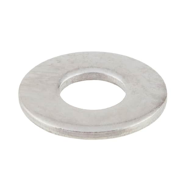 Marine Grade Stainless Steel 1/4 in. Flat Washer (4 Pieces)
