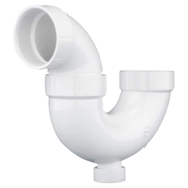 Charlotte Pipe 1 1/2 in. DWV PVC P- Trap with Solvent Weld Joint