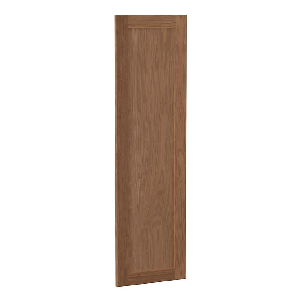 Sinclair 11 in. W x 41.25 in. H x 0.75 in. D Wall Decorative End Panel in Shaker Saddle Oak price history on PriceWatchPro