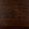 SAFAVIEH Lobone 16 in. Dark Brown Wood Round End Table ACC3265A