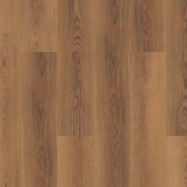 Tolleson Oak 12 MIL x 7 in. W x 48 in. L Waterproof Click Lock Luxury Vinyl Plank Flooring (23.8 sq. ft. /Case)