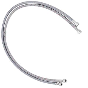 Jones Stephens 3/8 In. X 12 In. Chrome Plated Flexible Tank Supply Tube With Flat Head Js04027 - Foto 3