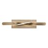 Monteaux Lighting 24 in. Integrated LED Gold Bathroom Vanity Light Fixture HS-8687