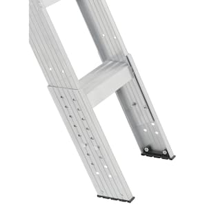 7 ft. 8 in. to 10 ft. 3 in., 22.5 in. x 54 in. Aluminum Attic Ladder with 375 lbs. Maximum Load Capacity