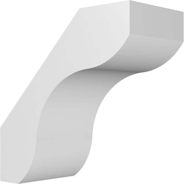 Ekena Millwork Stanfield 5 in. W x 10 in. H x 10 in. D Polyurethane Knee Brace