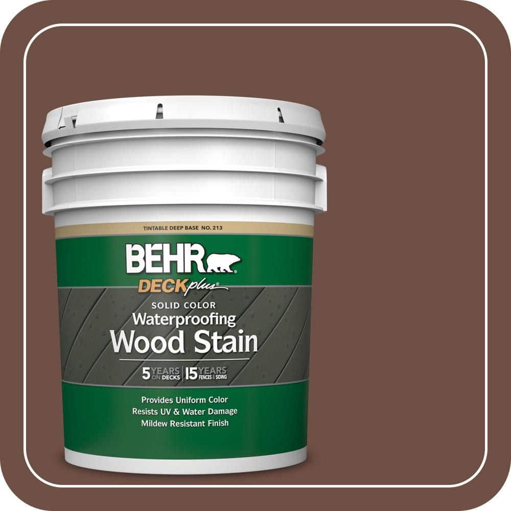 BEHR DECKplus 5 gal. #PPU3-19 Moroccan Henna Solid Color