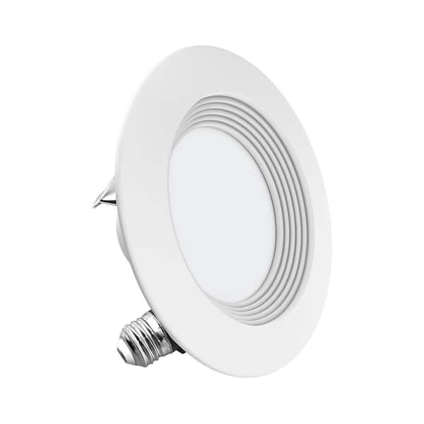 InfiBrite 4 in. WiFi Smart 9-Watt 810 Lumens Recessed Retrofit LED Definitive Series Downlight Kit Alexa/Google Wet Rated (6-Pack)