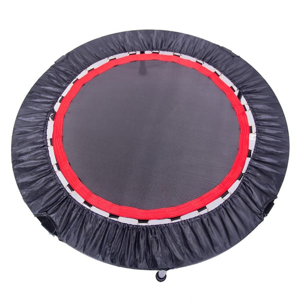Tatayosi 40 in. Mini Exercise Trampoline for Adults or Kids Fitness  Rebounder Trampoline with Safety Pad DJYC-H-W22716797 - The Home Depot
