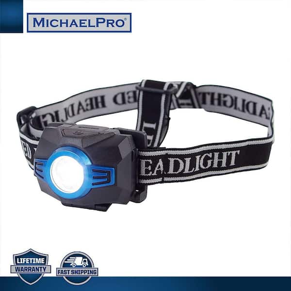 MICHAELPRO Professional LED Long Run Time Headlamp
