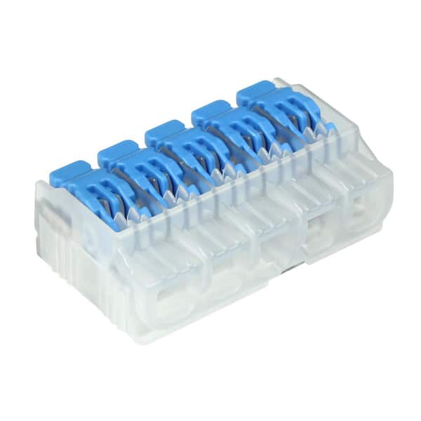 IDEAL - In-Sure Lever Wire Connector, 12 AWG, 5-Port Bag of 10
