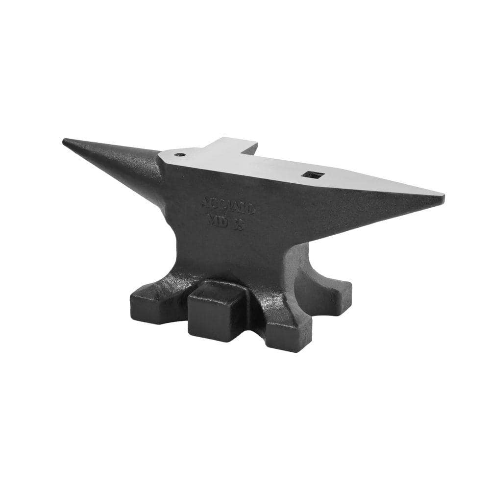 Huluwat Black 55 HRC High Hardness Steel Anvil with Round and