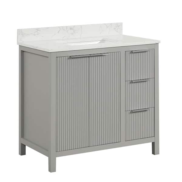 HOMEVY STUDIO Binghamton 36 in. W x 22 in. D x 35 in. H Single