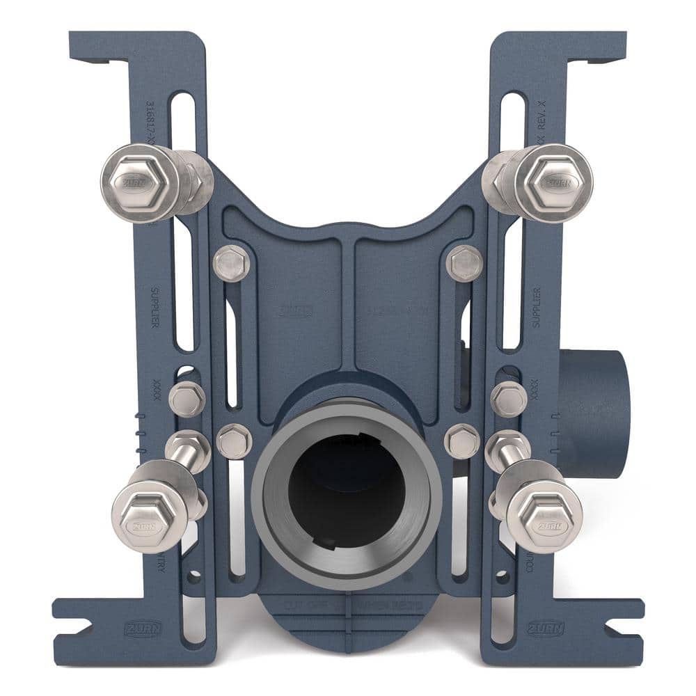 Zurn Carrier System 0 GPF Single Flush Toilet Tank Only in Navy Blue