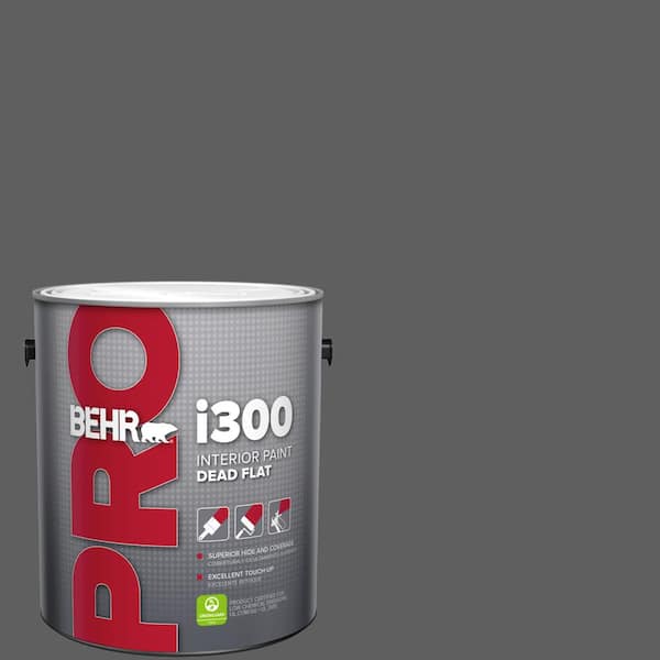 BEHR PRO 1 gal. #T17-10 Shades On Dead Flat Interior Paint