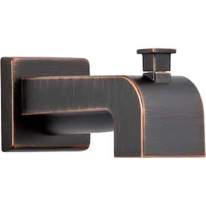 Arzo and Vero 7-1/8 in. Pull-Up Diverter Tub Spout in Venetian Bronze
