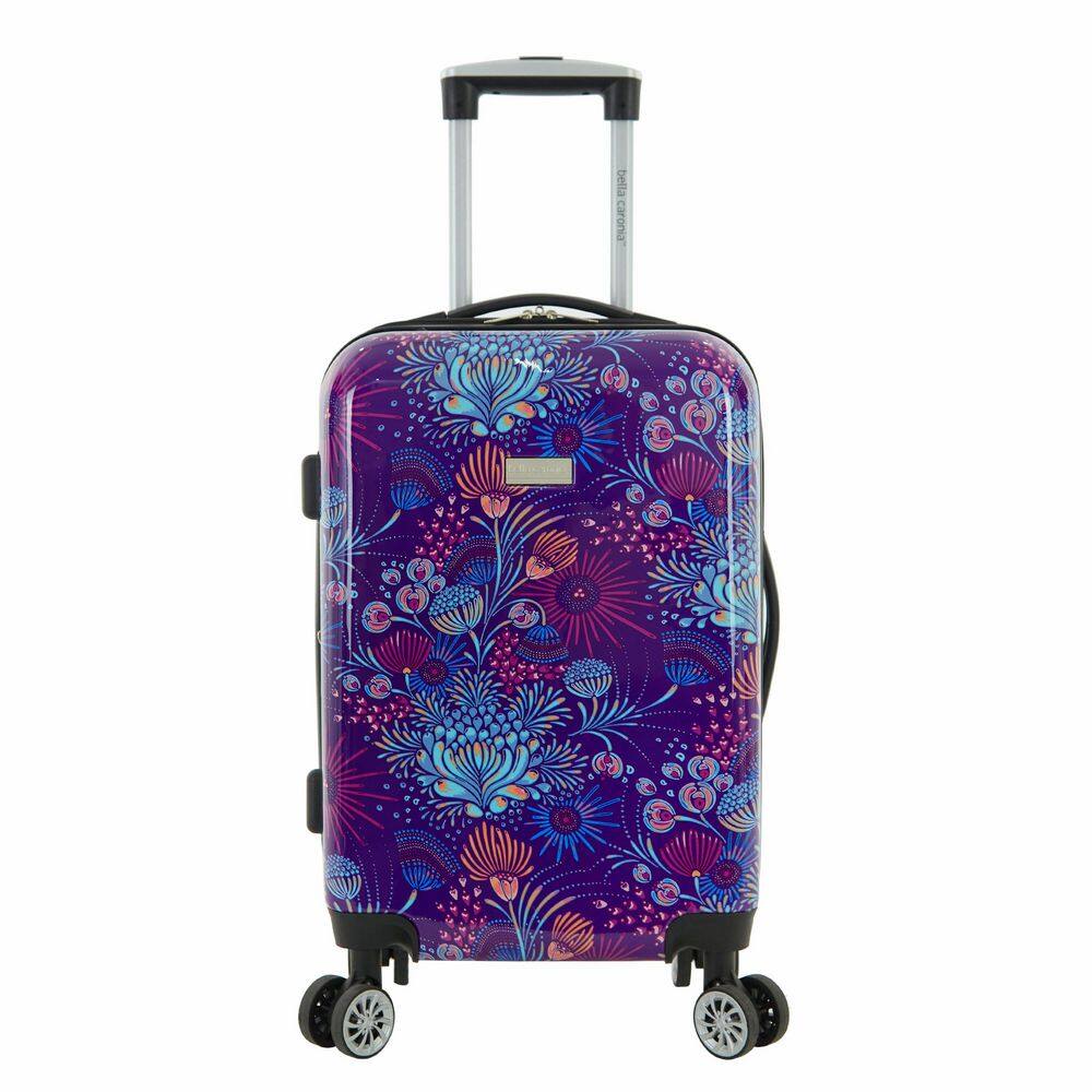 Travelers Club 20 in. Fashion Hardside Rolling Carry-On with Dual-Blade ...