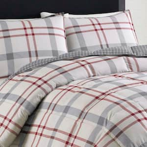 Portage Bay Plaid Cotton Comforter Set