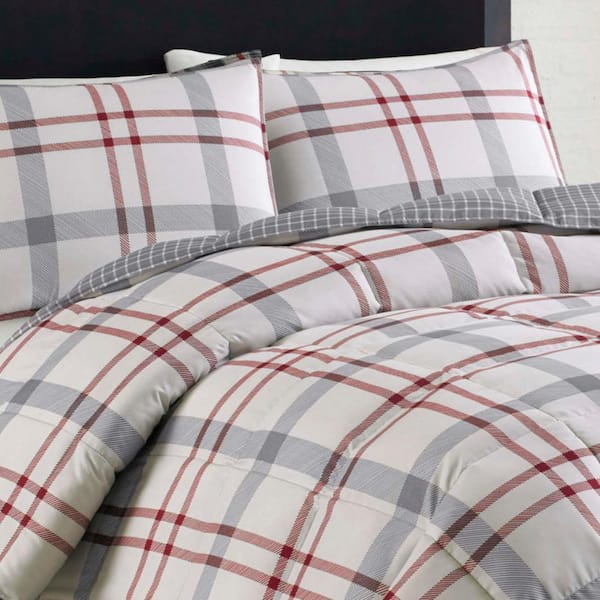 Portage Bay Plaid Duvet Cover Set