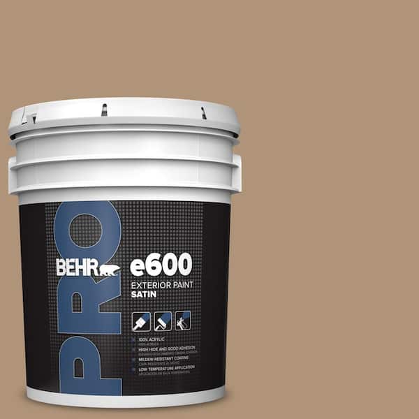 BEHR PRO 5 gal. #HDC-NT-22 Nomadic Satin Exterior Paint