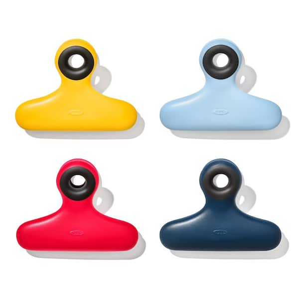 OXO Magnetic Heavy-Duty Clip Food Storage Lids (4-Pack)