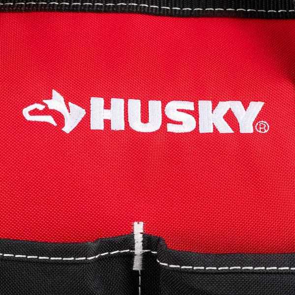 Husky 14 in. Large Mouth Tool Bag 67125-02 - The Home Depot