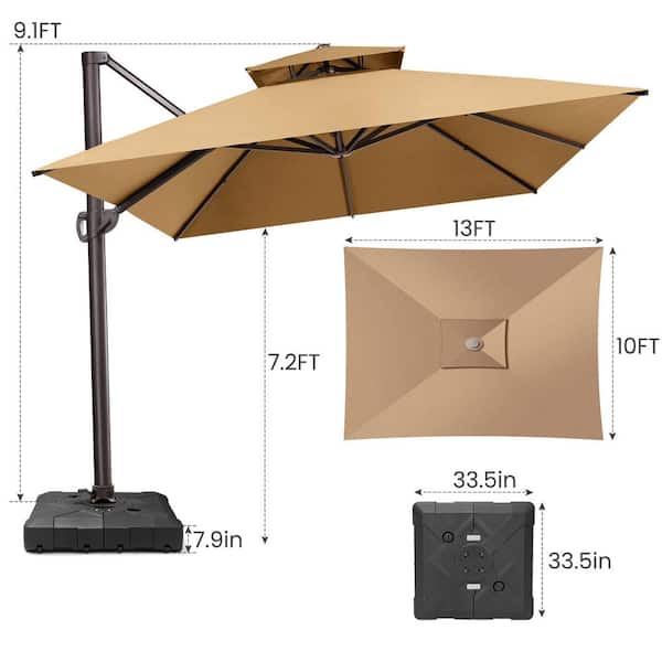 commercial gigantic patio umbrellas Shop Large Outdoor Umbrellas