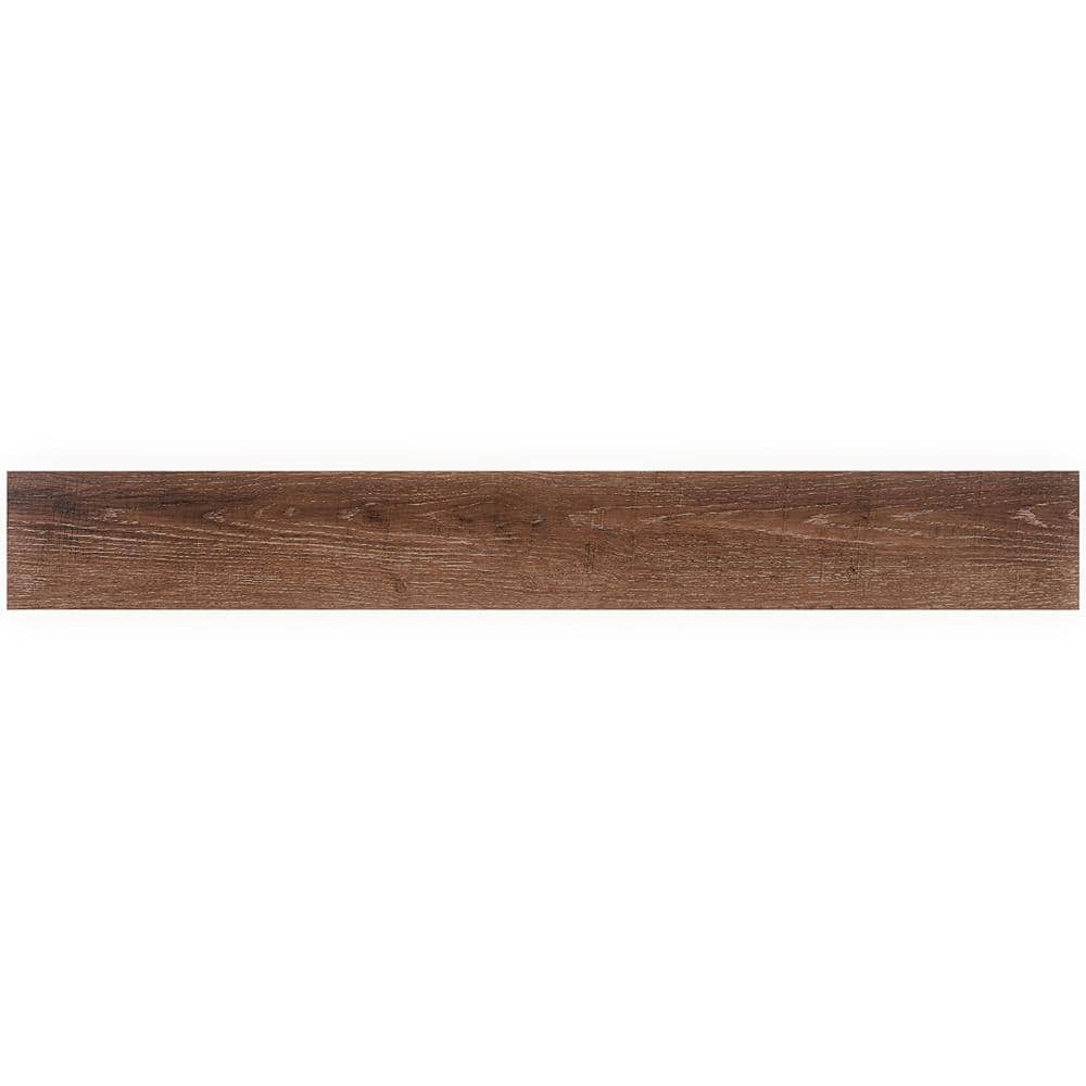 Metro Oak Brown 6'' x 48'' Waterproof Vinyl Plank Flooring