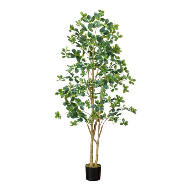 Nearly Natural 6 ft. Artificial Black Olive Tree