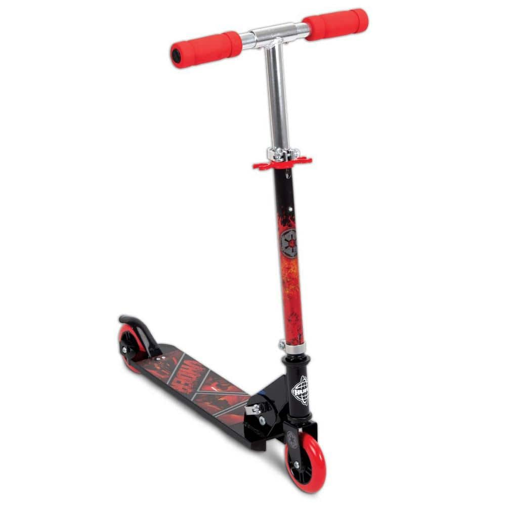 UPC 028914788982 product image for Huffy Star Wars Darth Vader Empire Kids Folding Inline Foot Kick Scooter, Black | upcitemdb.com