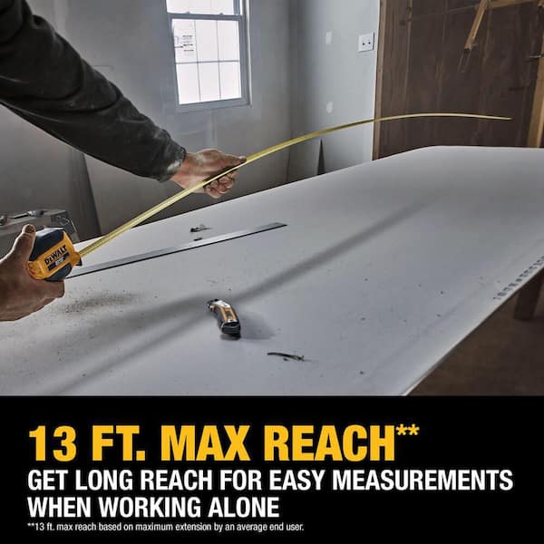 DEWALT - 25 ft. x 1-1/8 in. Tape Measure with Finger Brake