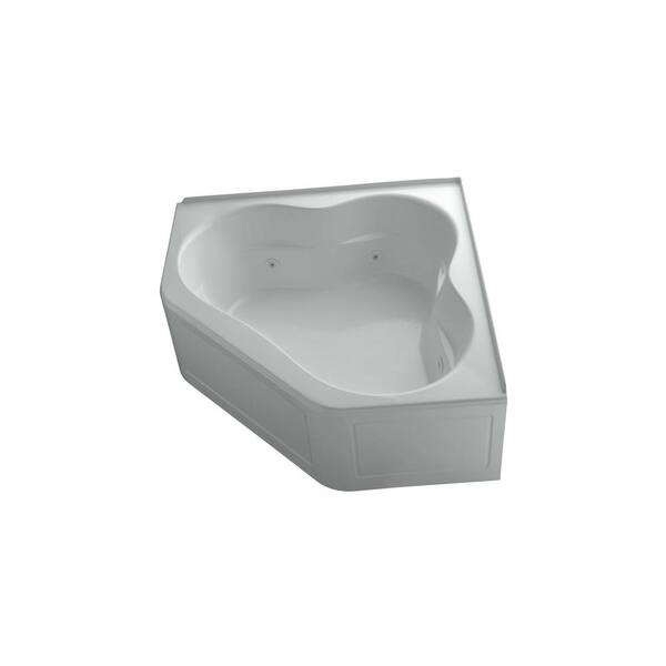 KOHLER Tercet 5 ft. Whirlpool Tub in Biscuit-DISCONTINUED