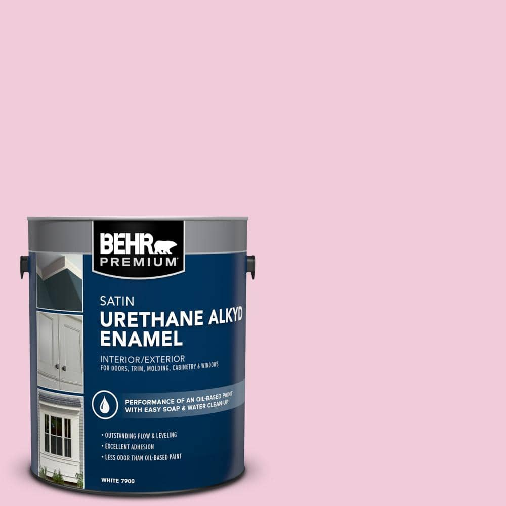 Behr Premium 1 Gal P130 1 Piggy Bank Urethane Alkyd Satin Enamel