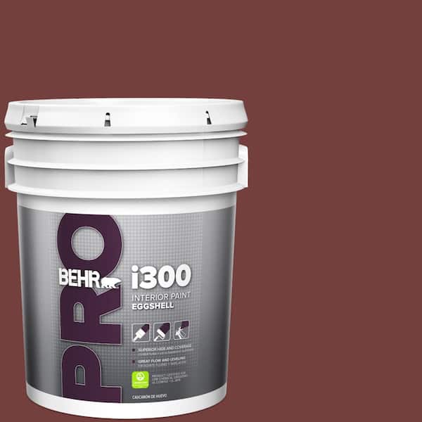 BEHR PRO 5 gal. #BXC-18 Poisonberry Eggshell Interior Paint