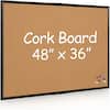 Cork Boards For Wall 24" X 36", 1 Pack Extra Wide Wooden Framed Bulletin Board, Large Cork Board - View #13