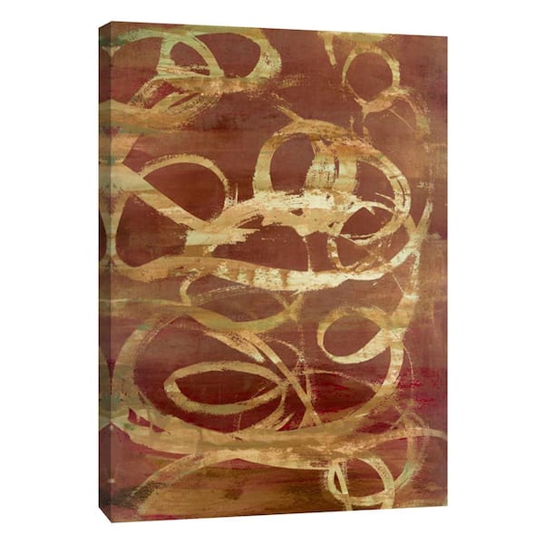 PTM Images 12.in x 10.in ''Copper Line 1'' Printed Canvas Wall Art